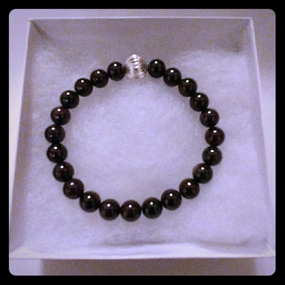 Garnet Stone Bracelet